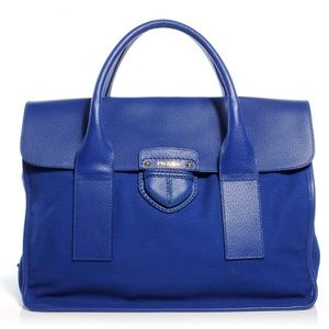 PRADA Canapa Cinghiale 39221 Royal Blue Spring 2011 RTW